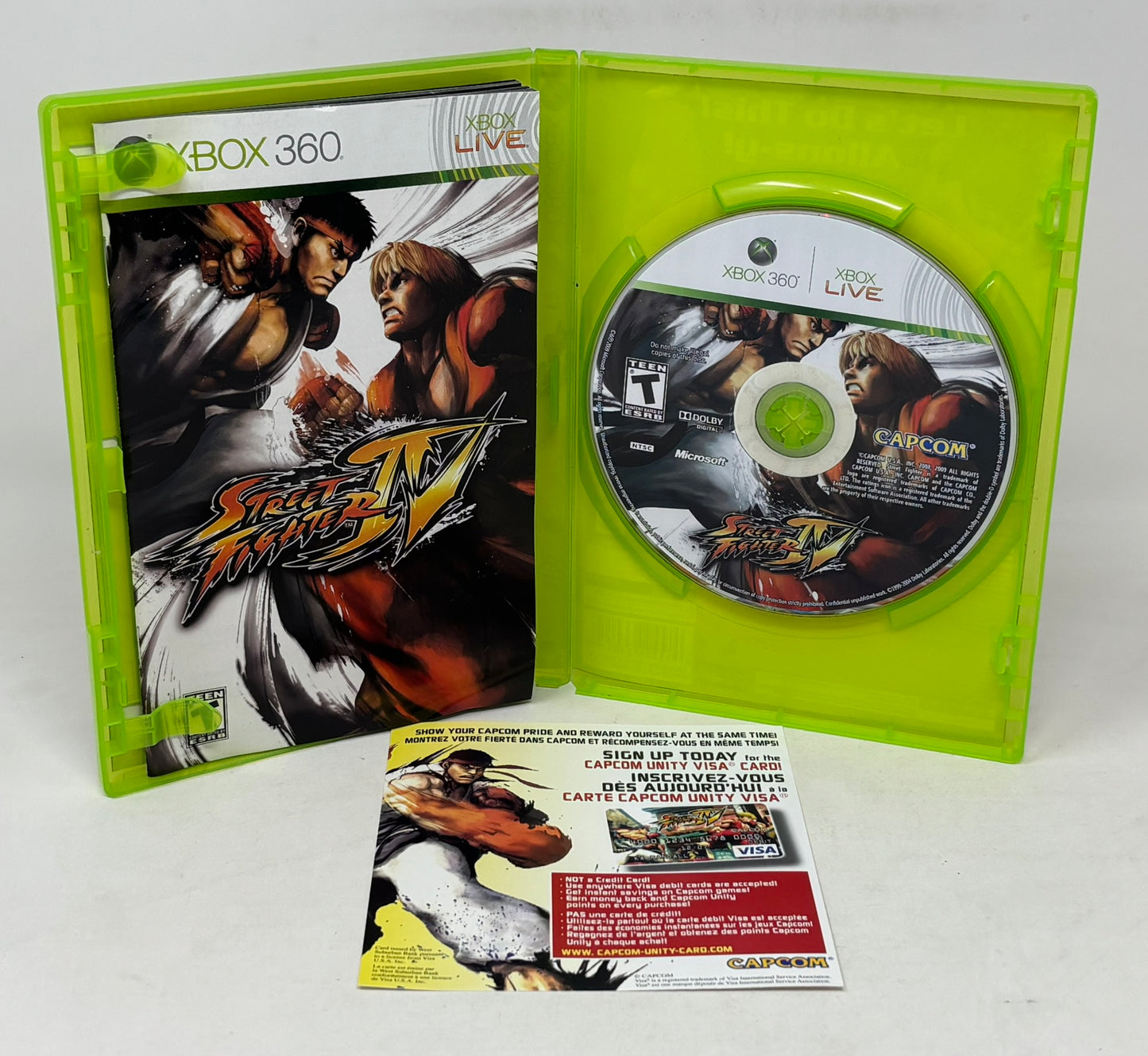 XBox 360 - Street Fighter IV - Complete