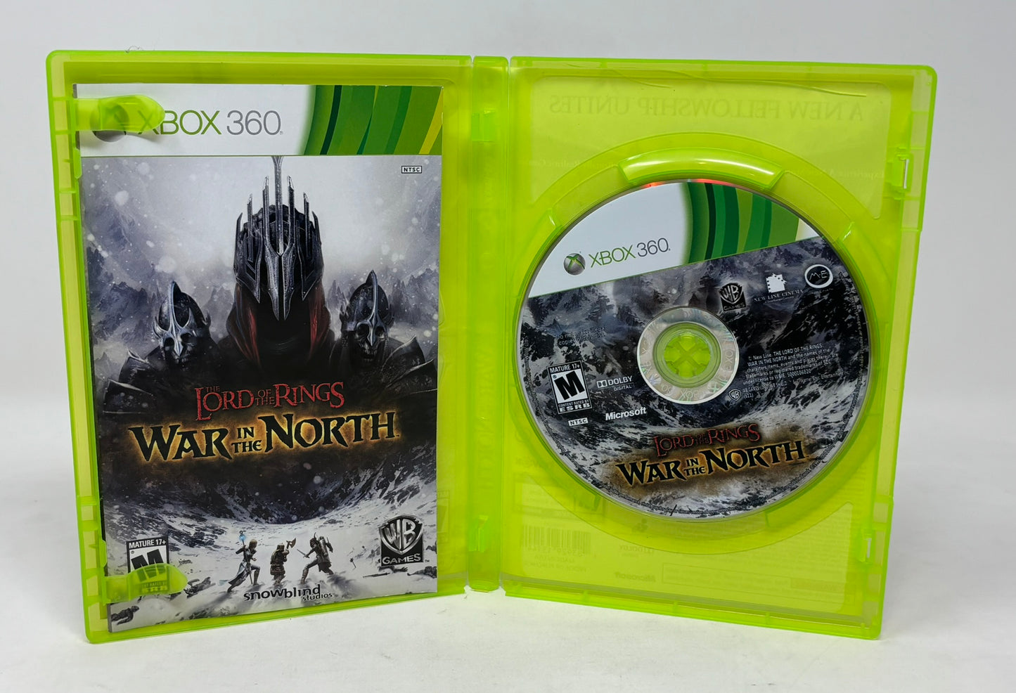 XBox 360 - Lord of the Rings War of the North - Complete
