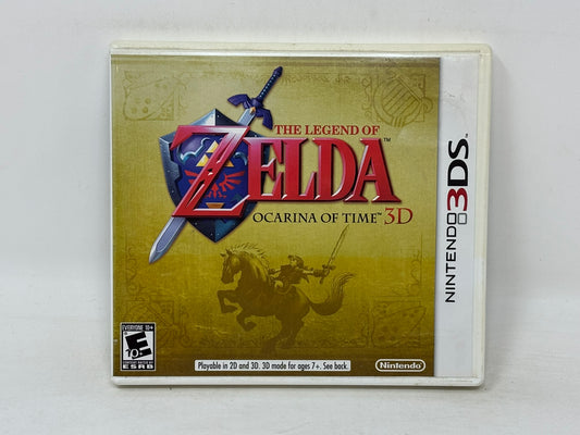 Nintendo 3DS - Legend of Zelda Ocarina of Time 3D - Complete