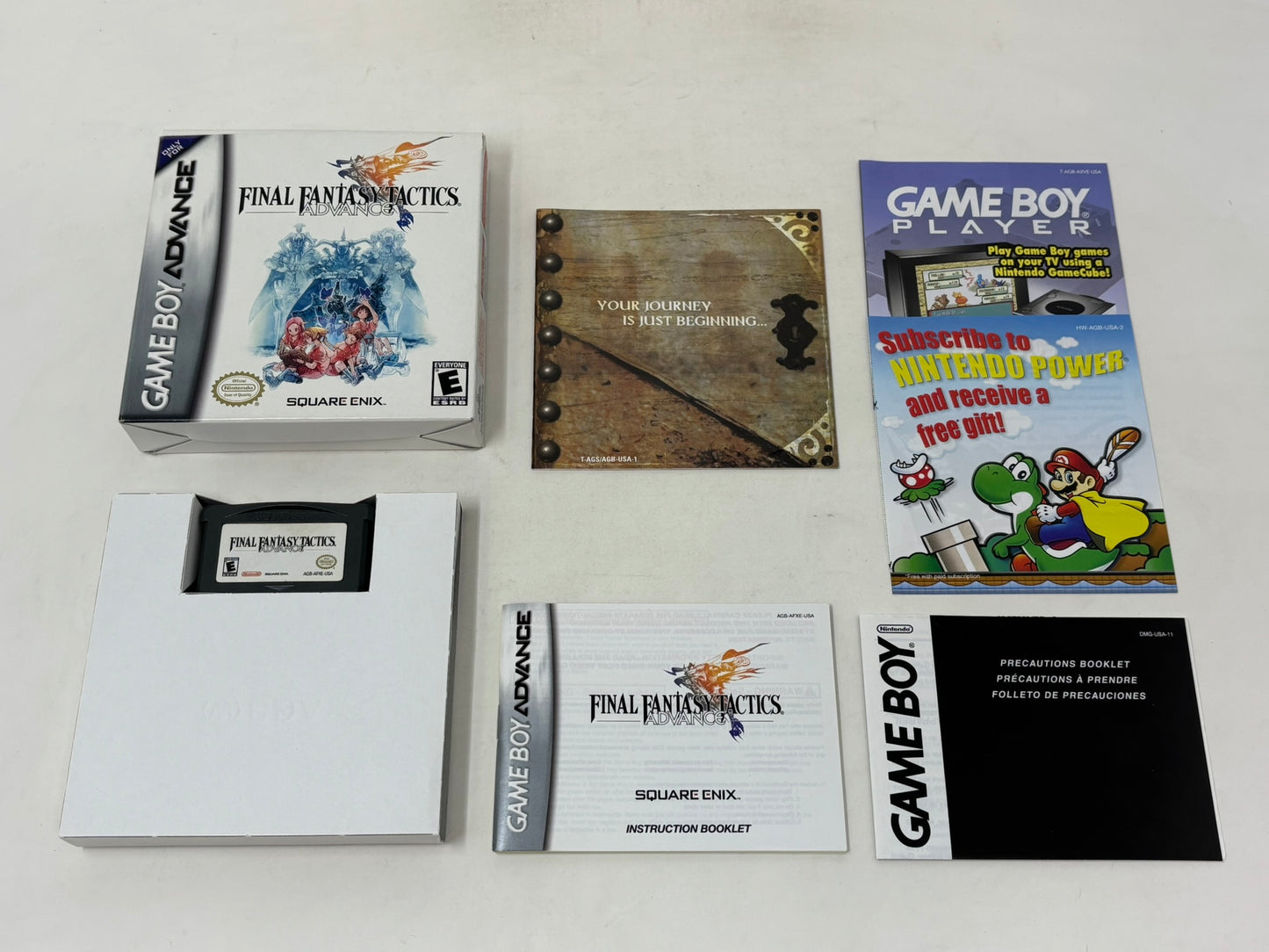 Nintendo Game Boy Advance - Final Fantasy Tactics Advance - Complete