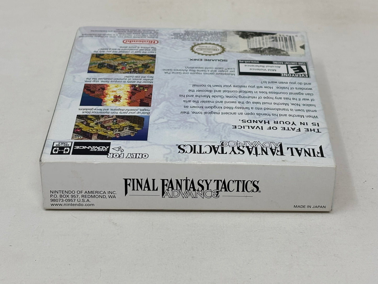 Nintendo Game Boy Advance - Final Fantasy Tactics Advance - Complete