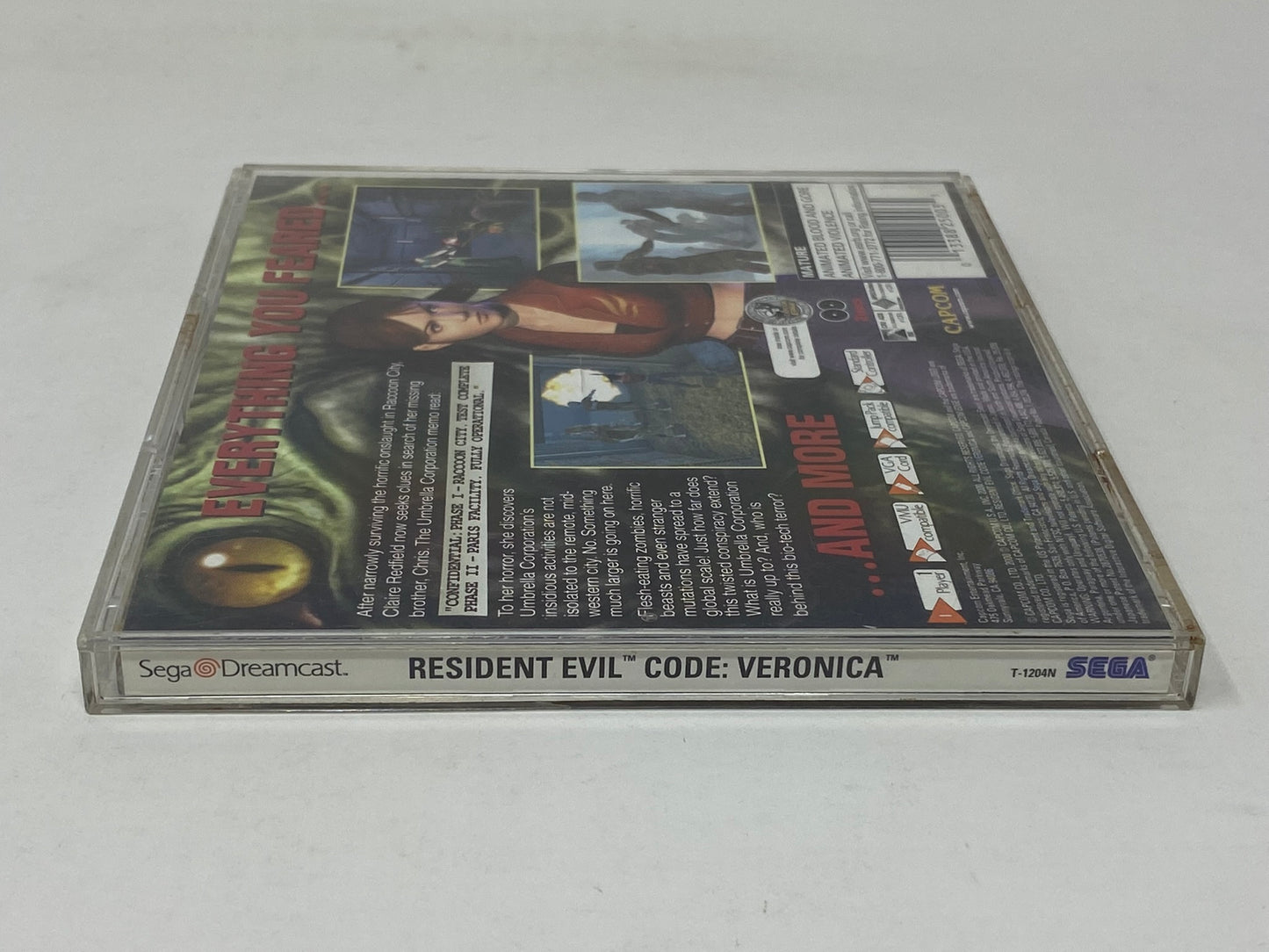 Sega Dreamcast - Resident Evil Code Veronica - Complete