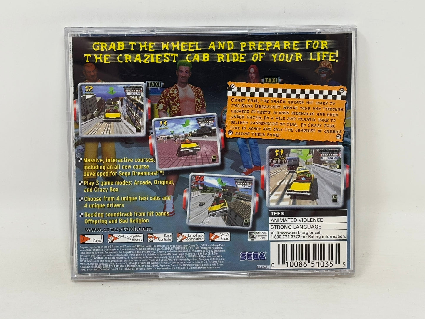 Sega Dreamcast - Crazy Taxi