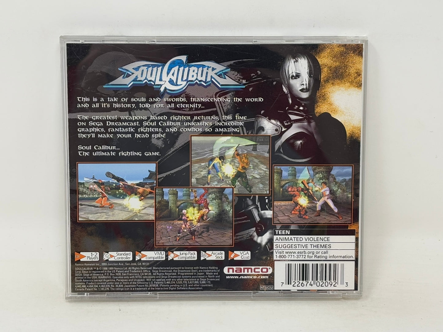 Sega Dreamcast - Soul Calibur - Complete