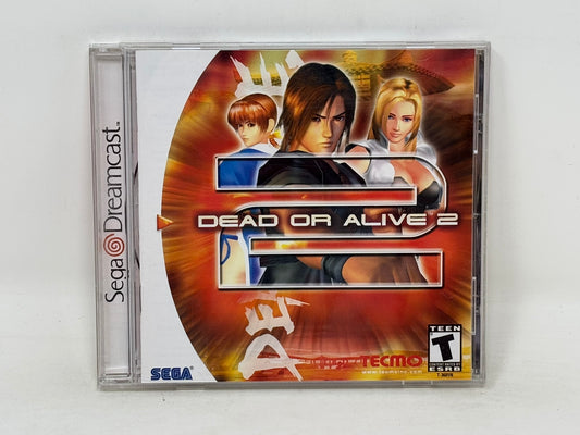 Sega Dreamcast - Dead or Alive 2 - Complete
