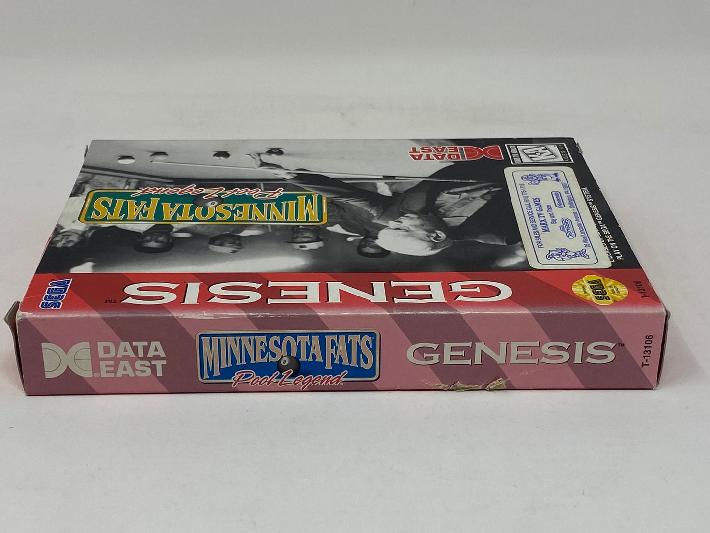 Sega Genesis - Minnesota Fats Pool Legend - Complete