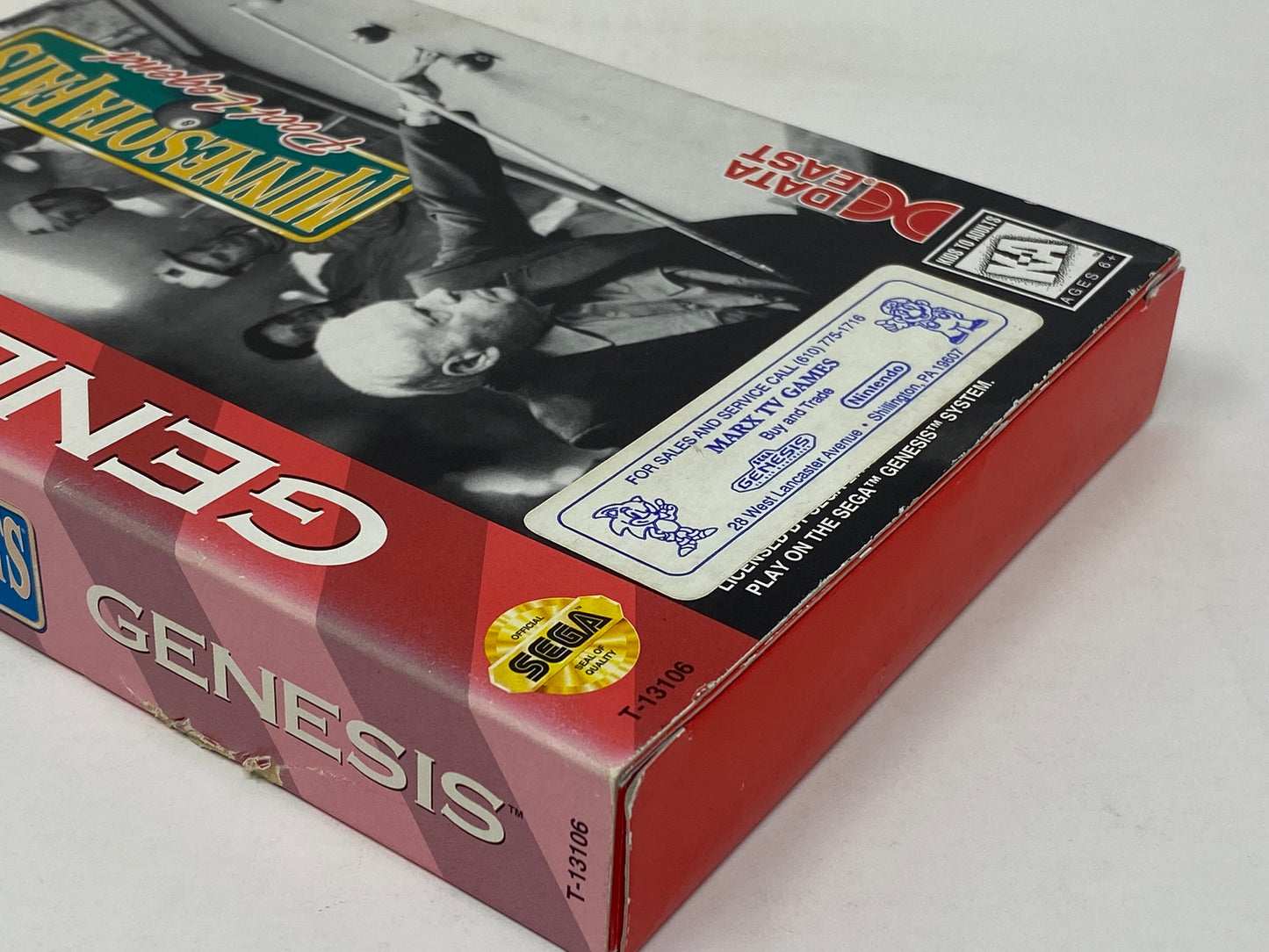 Sega Genesis - Minnesota Fats Pool Legend - Complete