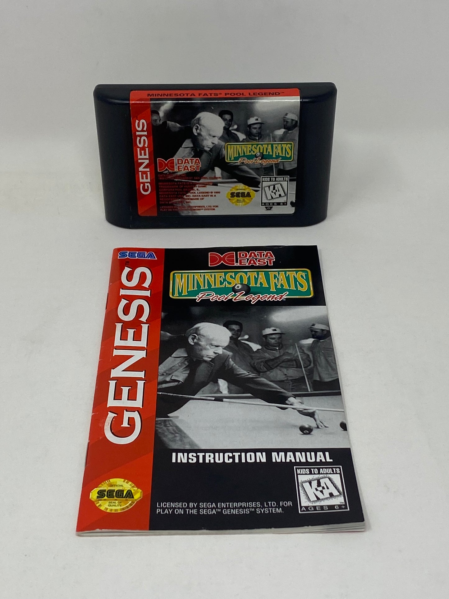 Sega Genesis - Minnesota Fats Pool Legend - Complete