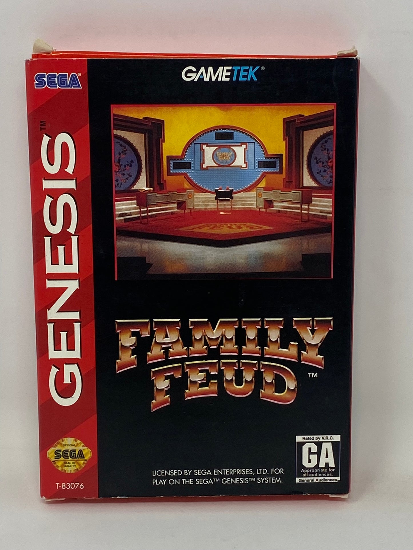 Sega Genesis - Family Feud - Complete