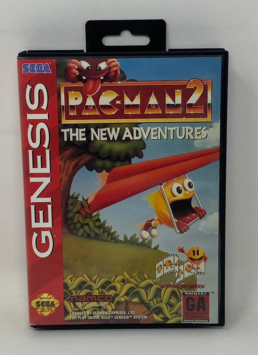 Sega Genesis - Pac-Man 2 The New Adventures - Complete