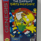 Sega Genesis - The Simpon's Bart's Nightmare