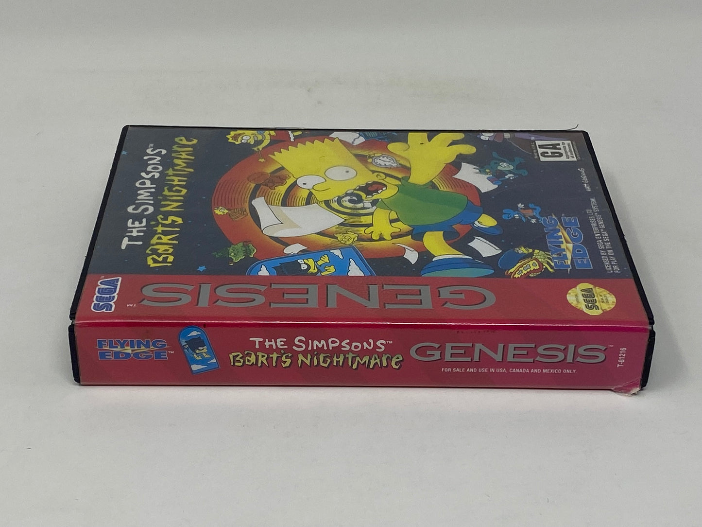 Sega Genesis - The Simpon's Bart's Nightmare