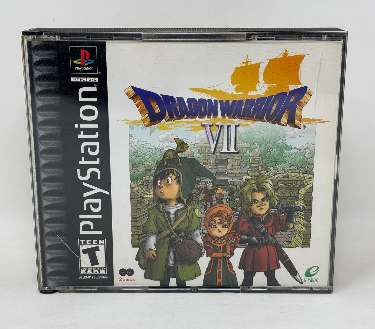 Sony PlayStation - Dragon Warrior VII 7 - Complete