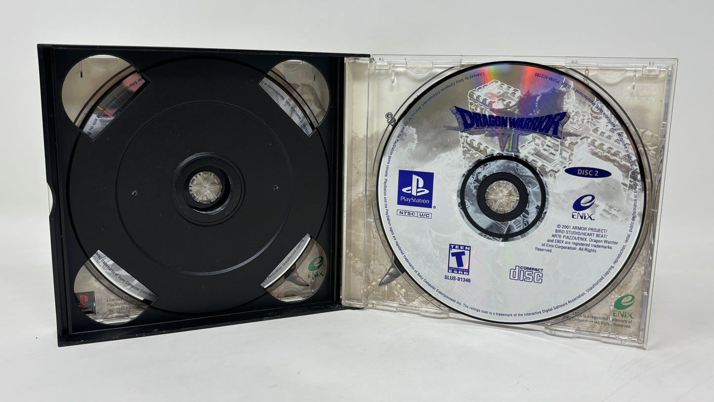 Sony PlayStation - Dragon Warrior VII 7 - Complete