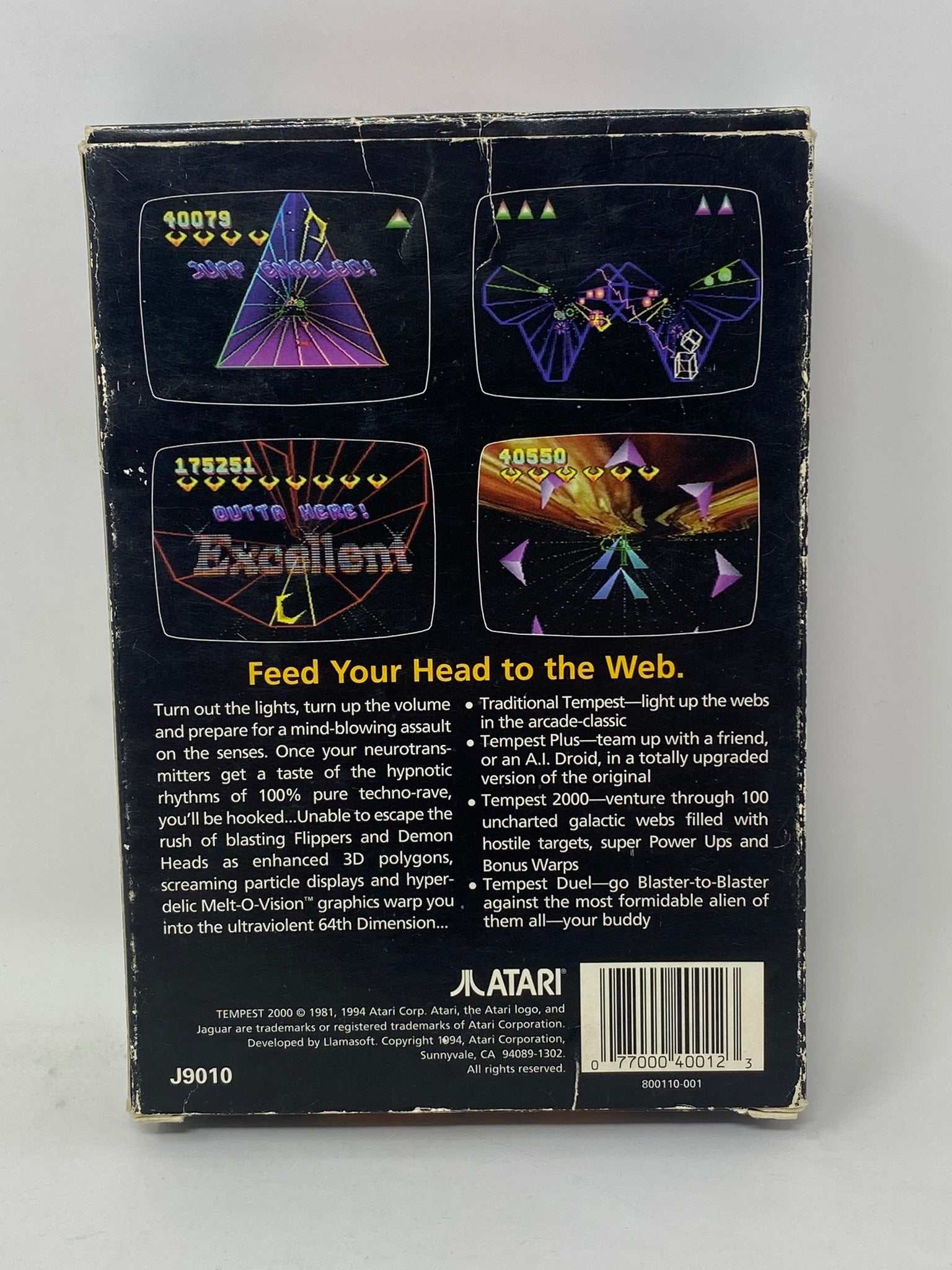 Atari Jaguar - Tempest 2000 - Complete – The Generation X of