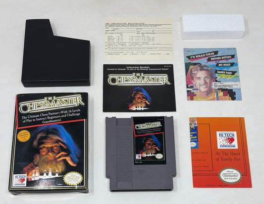 NES Nintendo - The Chessmaster - Complete