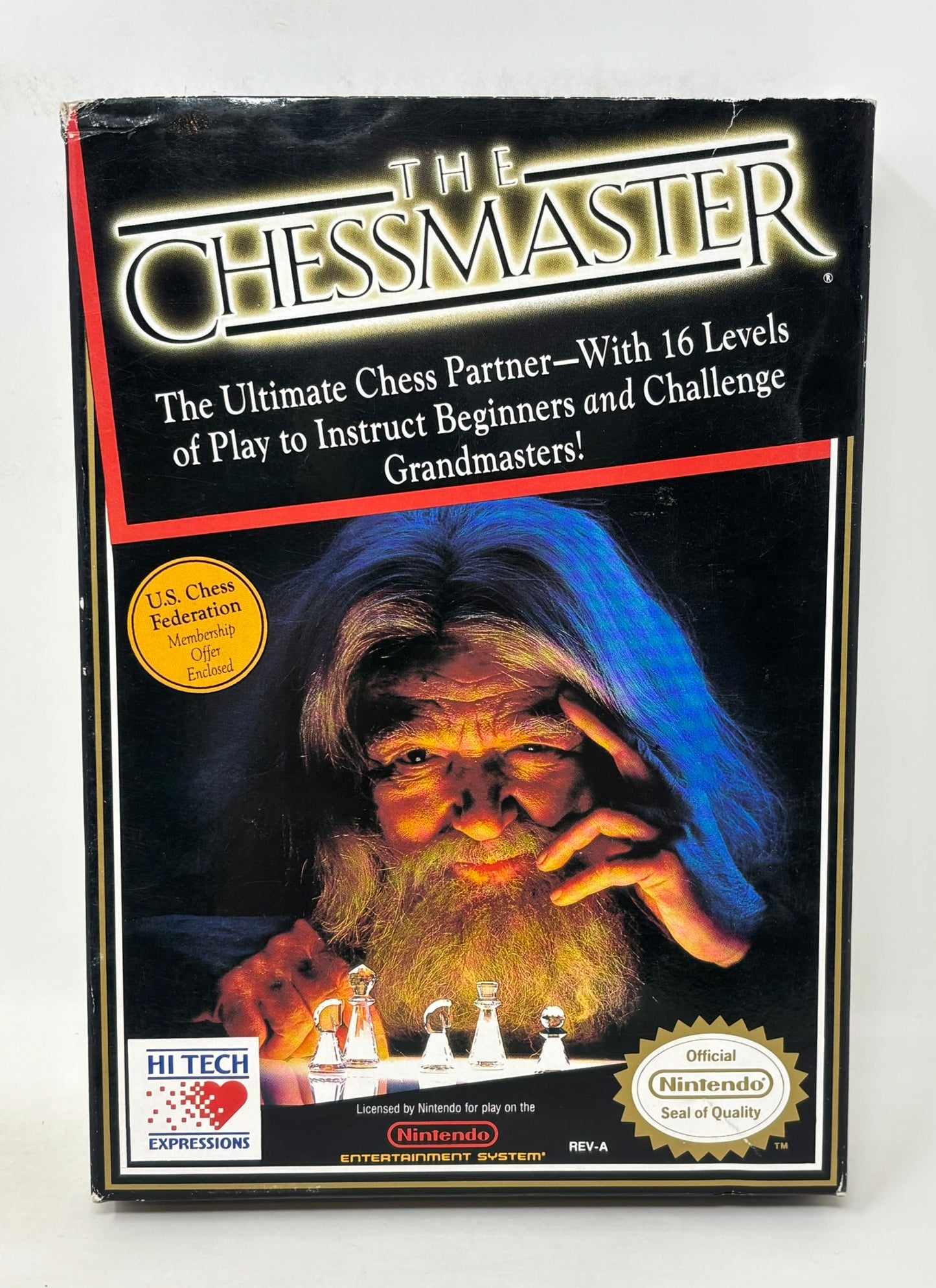 NES Nintendo - The Chessmaster - Complete