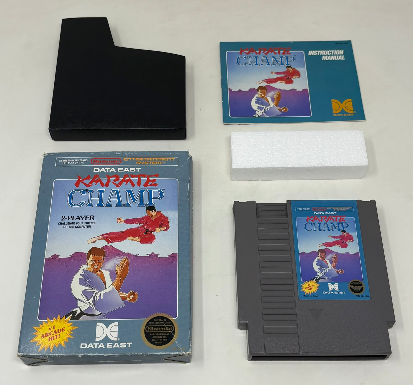 NES Nintendo - Karate Champ - Complete