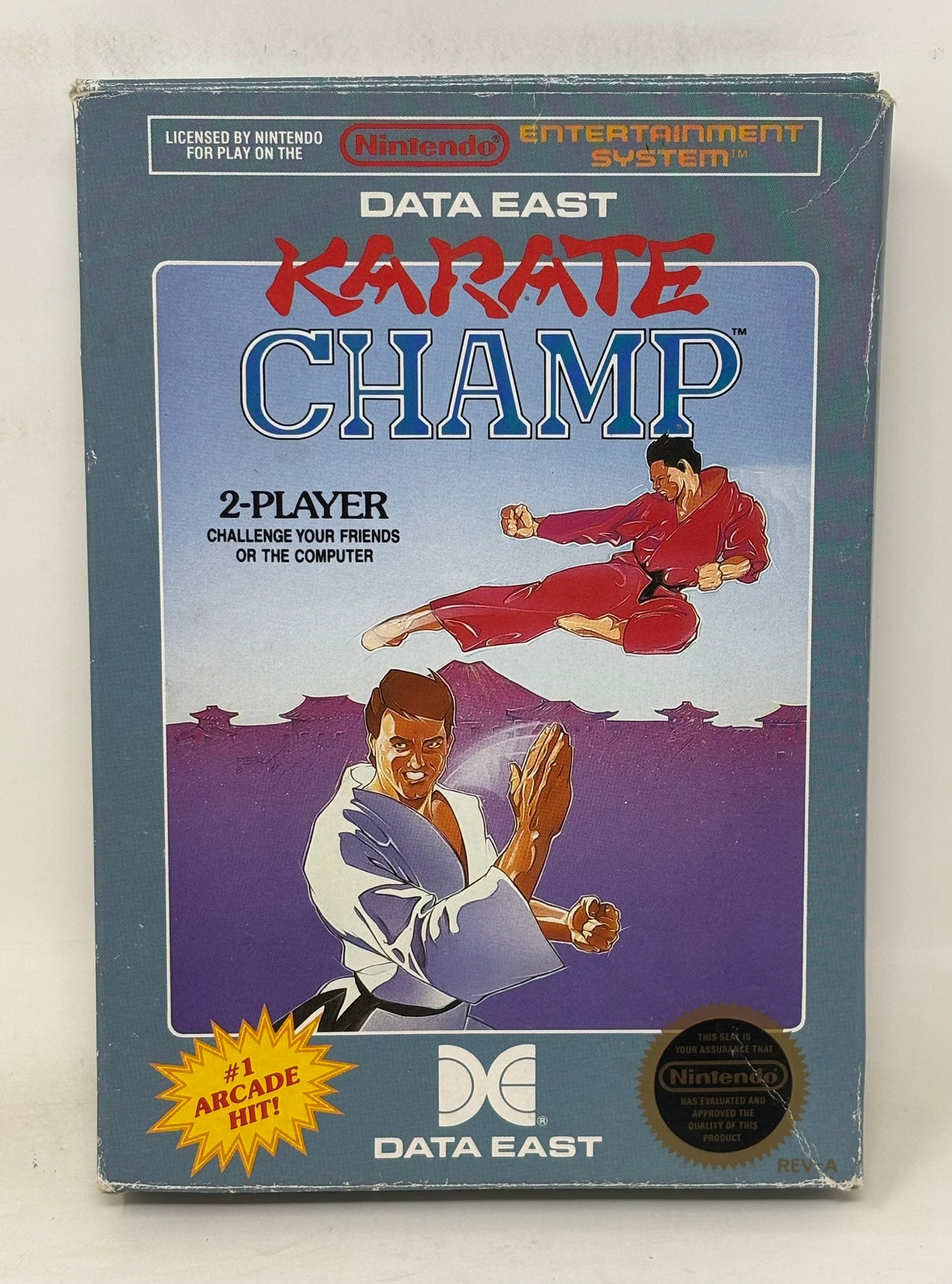 NES Nintendo - Karate Champ - Complete