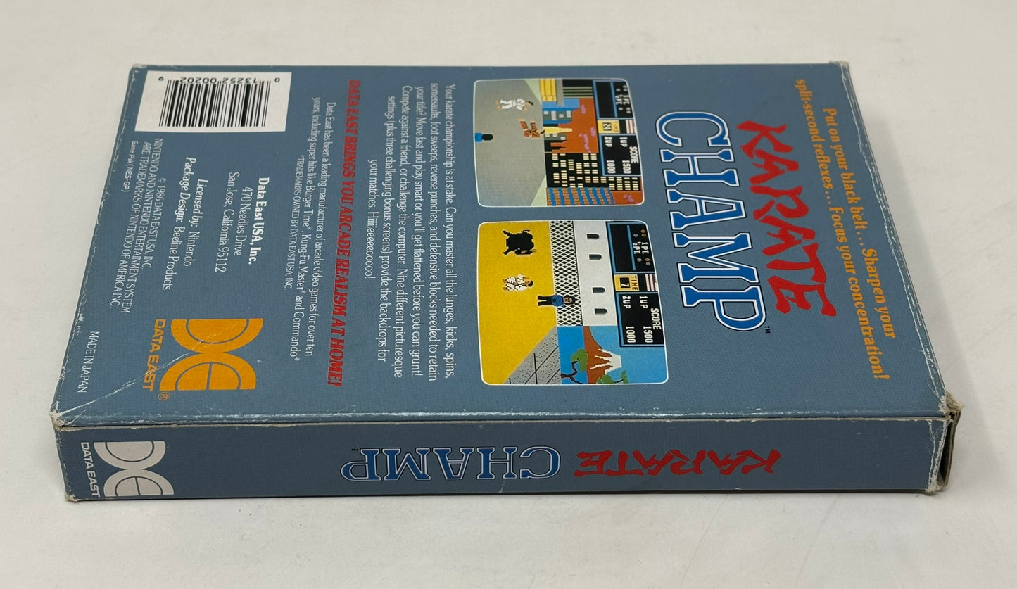 NES Nintendo - Karate Champ - Complete