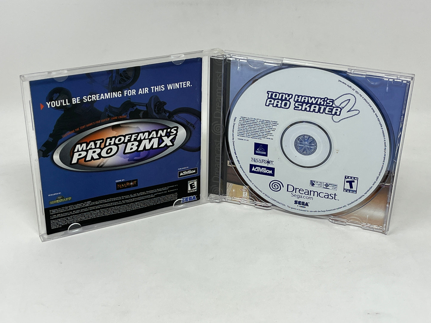 Sega Dreamcast - Tony Hawk Pro Skater 2 - Complete