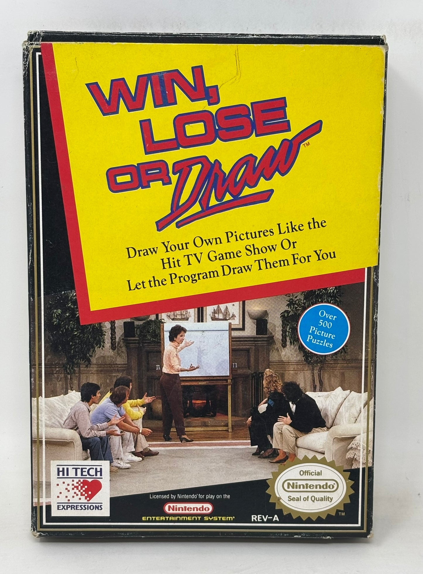 NES Nintendo - Win Lose or Draw - Complete