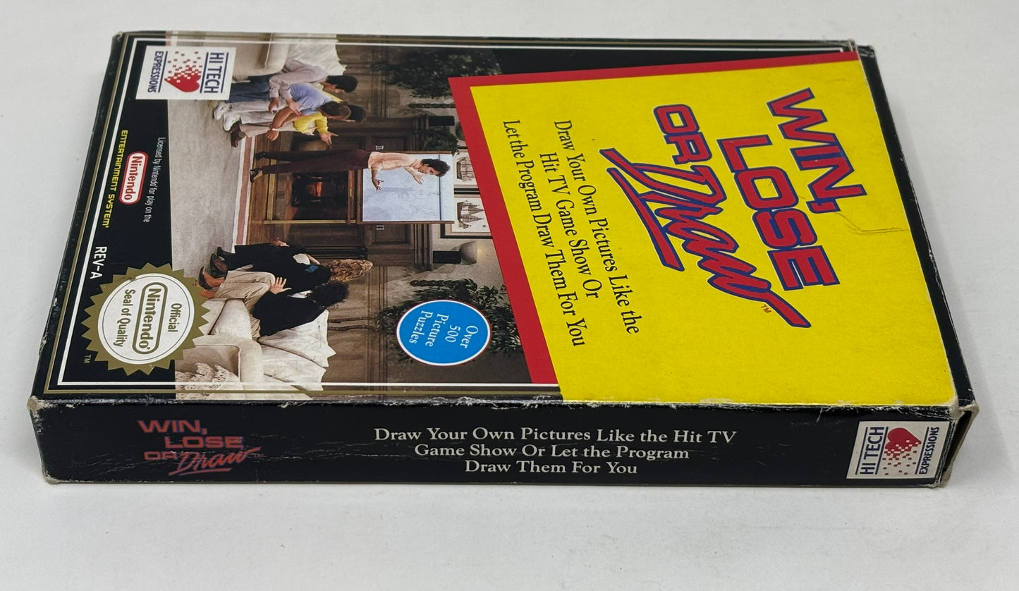 NES Nintendo - Win Lose or Draw - Complete