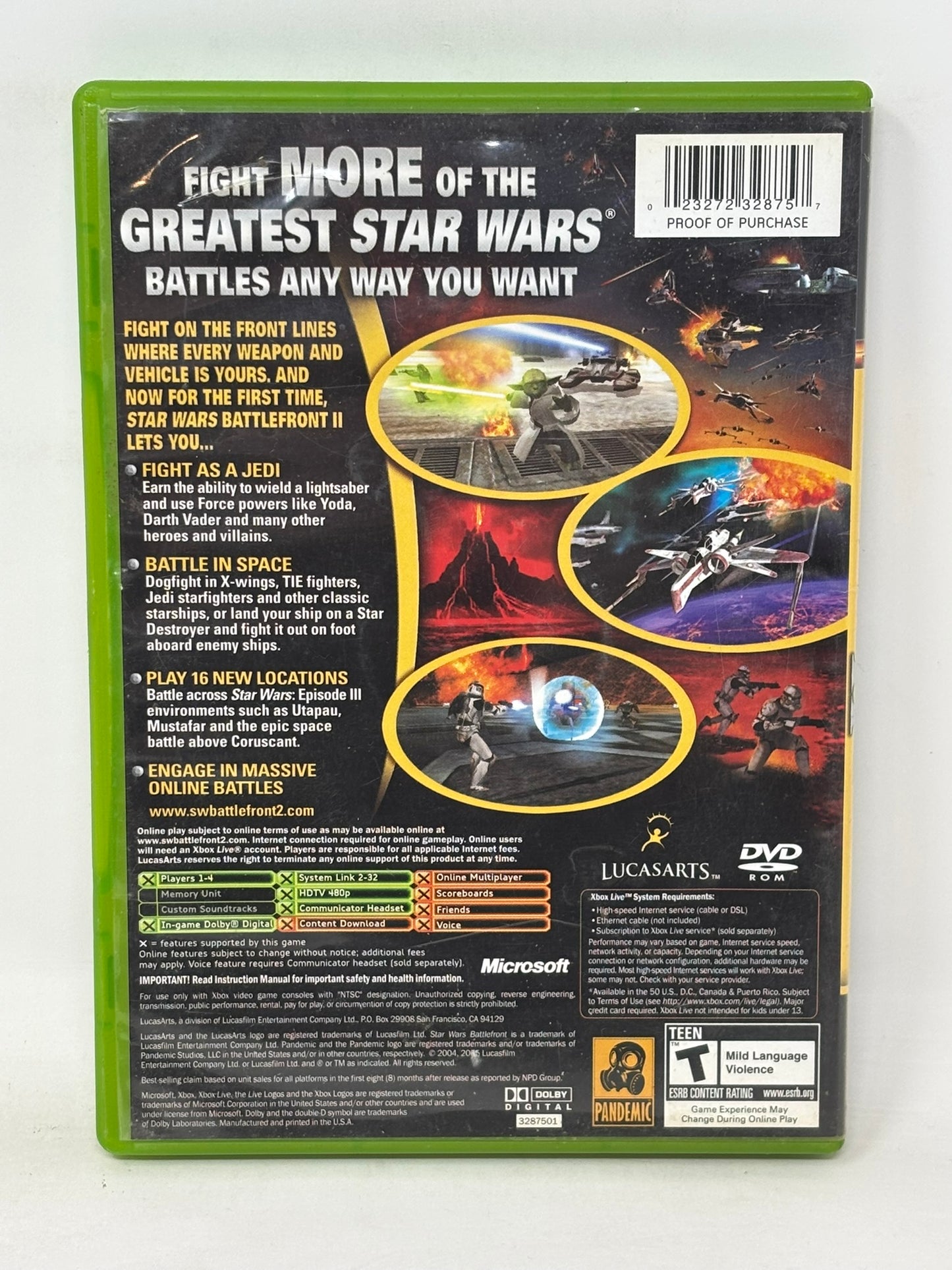 XBox - Star Wars Battlefront II - Complete