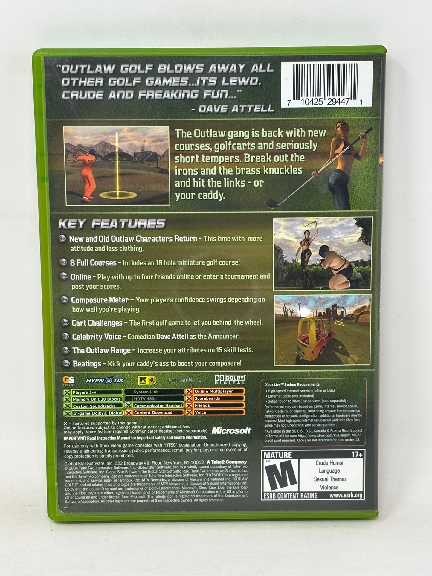 XBox - Outlaw Golf 2 - Complete