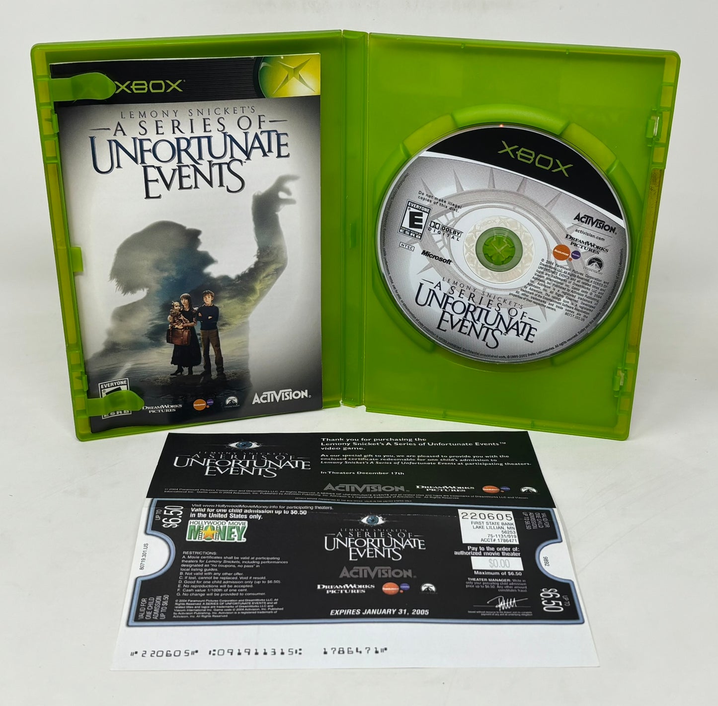 XBox - Lemony Snicket's A Series of Unfortunate Events - Complete