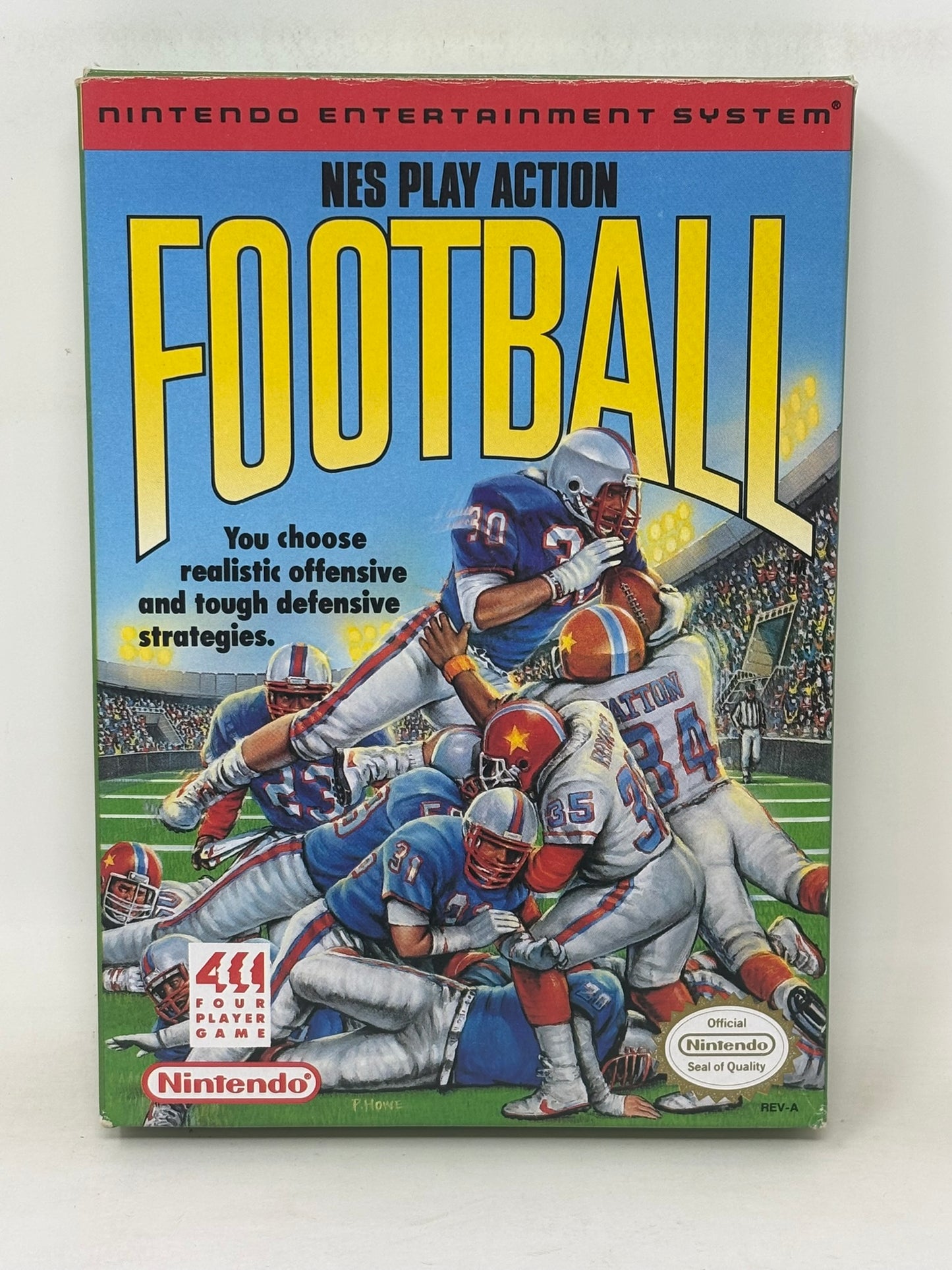 NES Nintendo - NES Play Action Football - Complete