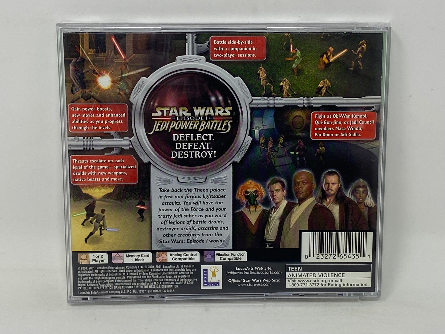 Sony PlayStation - Star Wars Jedi Power Battles (Greatest Hits)