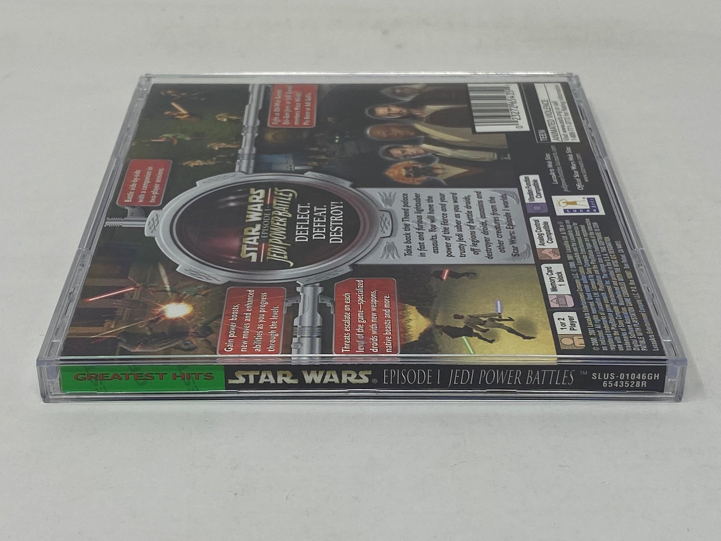 Sony PlayStation - Star Wars Jedi Power Battles (Greatest Hits)