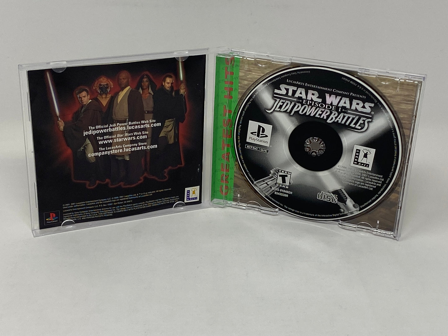 Sony PlayStation - Star Wars Jedi Power Battles (Greatest Hits)