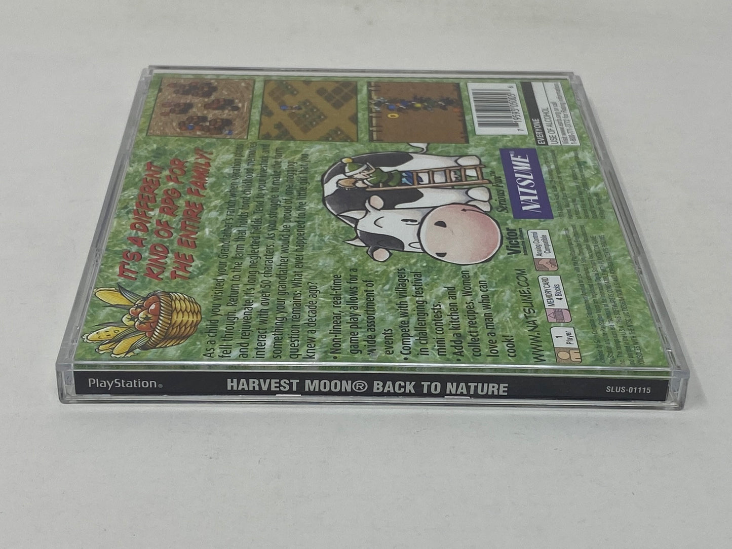 Sony PlayStation - Harvest Moon Back to Nature - Complete