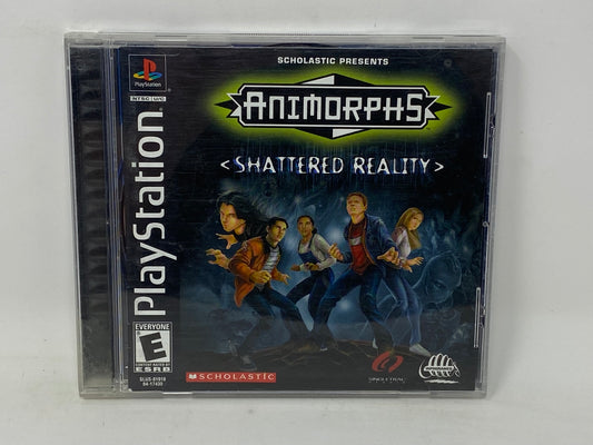 Sony PlayStation PS1 - Animorphs Shattered Reality - Complete