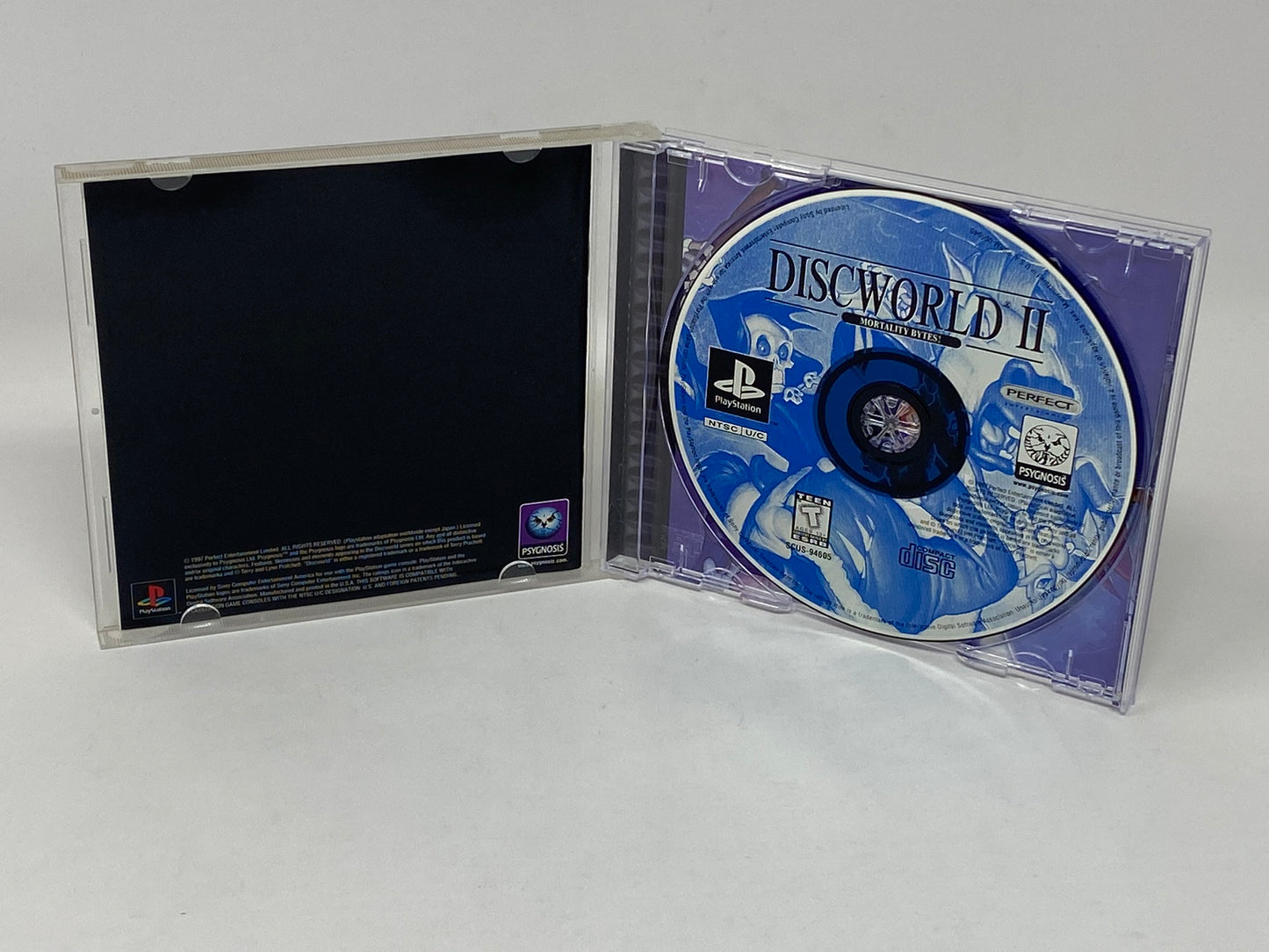 Sony PlayStation PS1 - Disc World II Mortality Bytes - Complete