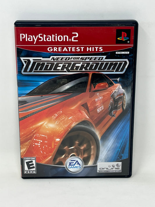 Sony PlayStation 2 - Need for Speed Underground (Greatest Hits) Complete