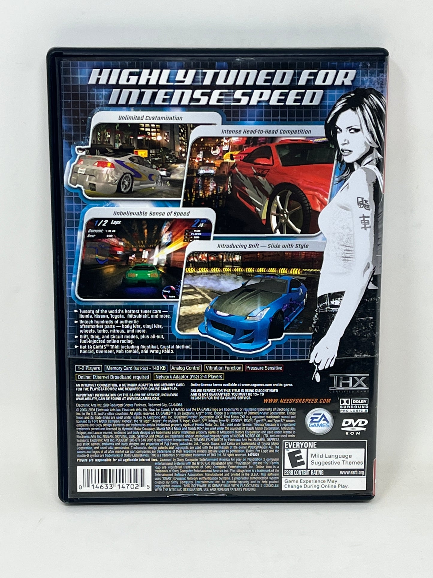 Sony PlayStation 2 - Need for Speed Underground (Greatest Hits) Complete