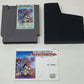NES Nintendo - Clash at Demonhead w/ Manual