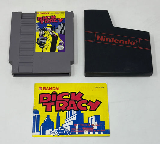 NES Nintendo - Dick Tracy w/ Manual