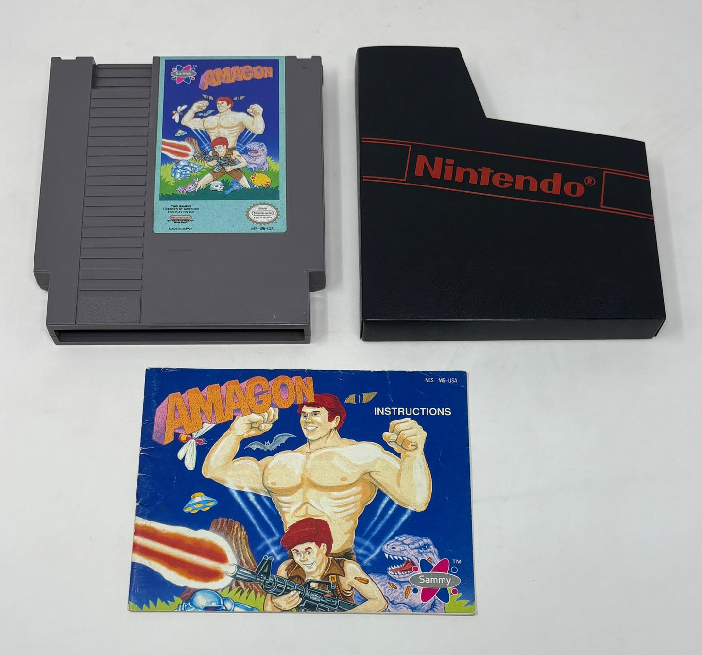 NES Nintendo - Amagon w/ Manual