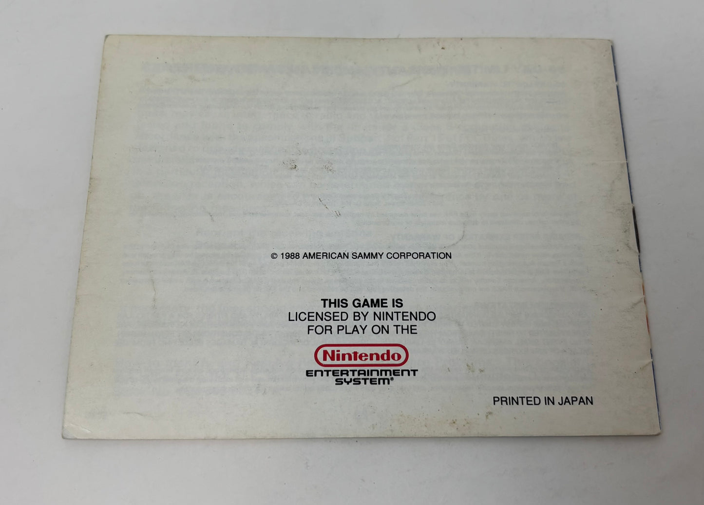 NES Nintendo - Amagon w/ Manual