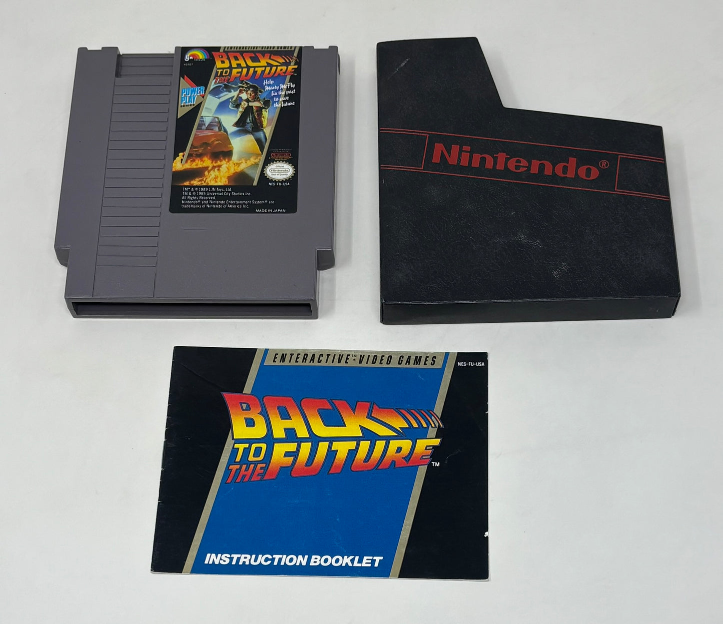 NES Nintendo - Back to the Future w/ Manual