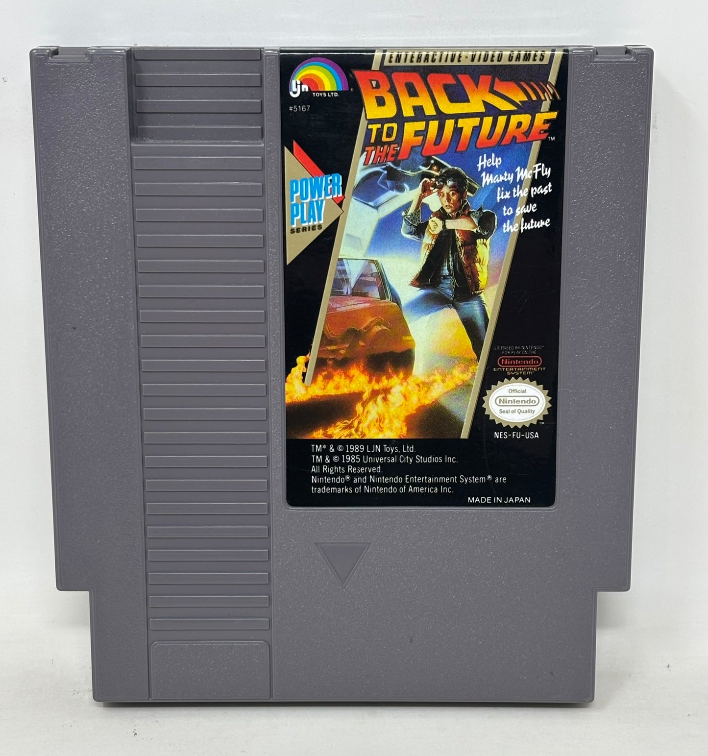 NES Nintendo - Back to the Future w/ Manual