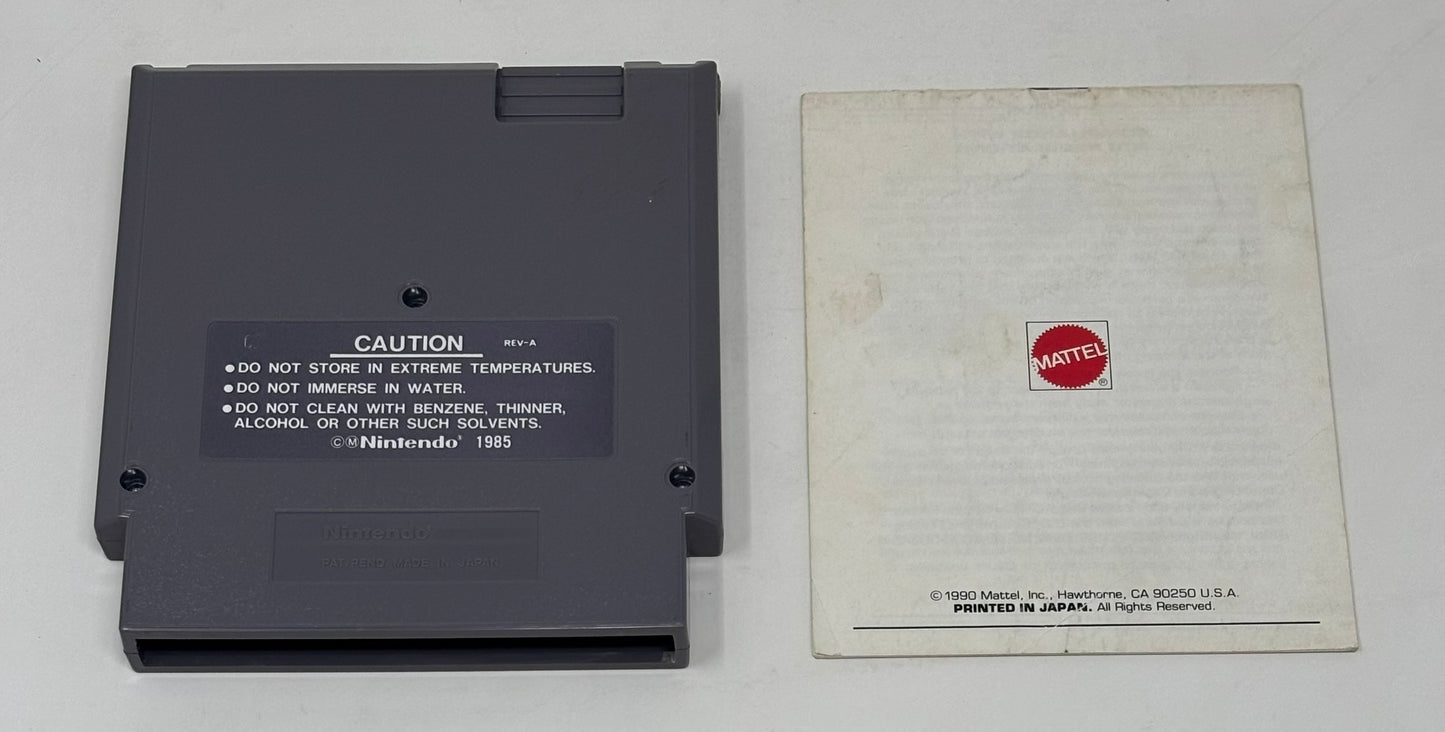 NES Nintendo - Super Glove Ball w/ Manual