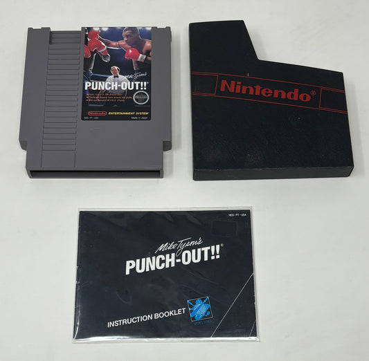 NES Nintendo - Mike Tyson's Punch-Out w/ Manual