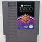 NES Nintendo - Taboo The Sixth Sense w/ Manual