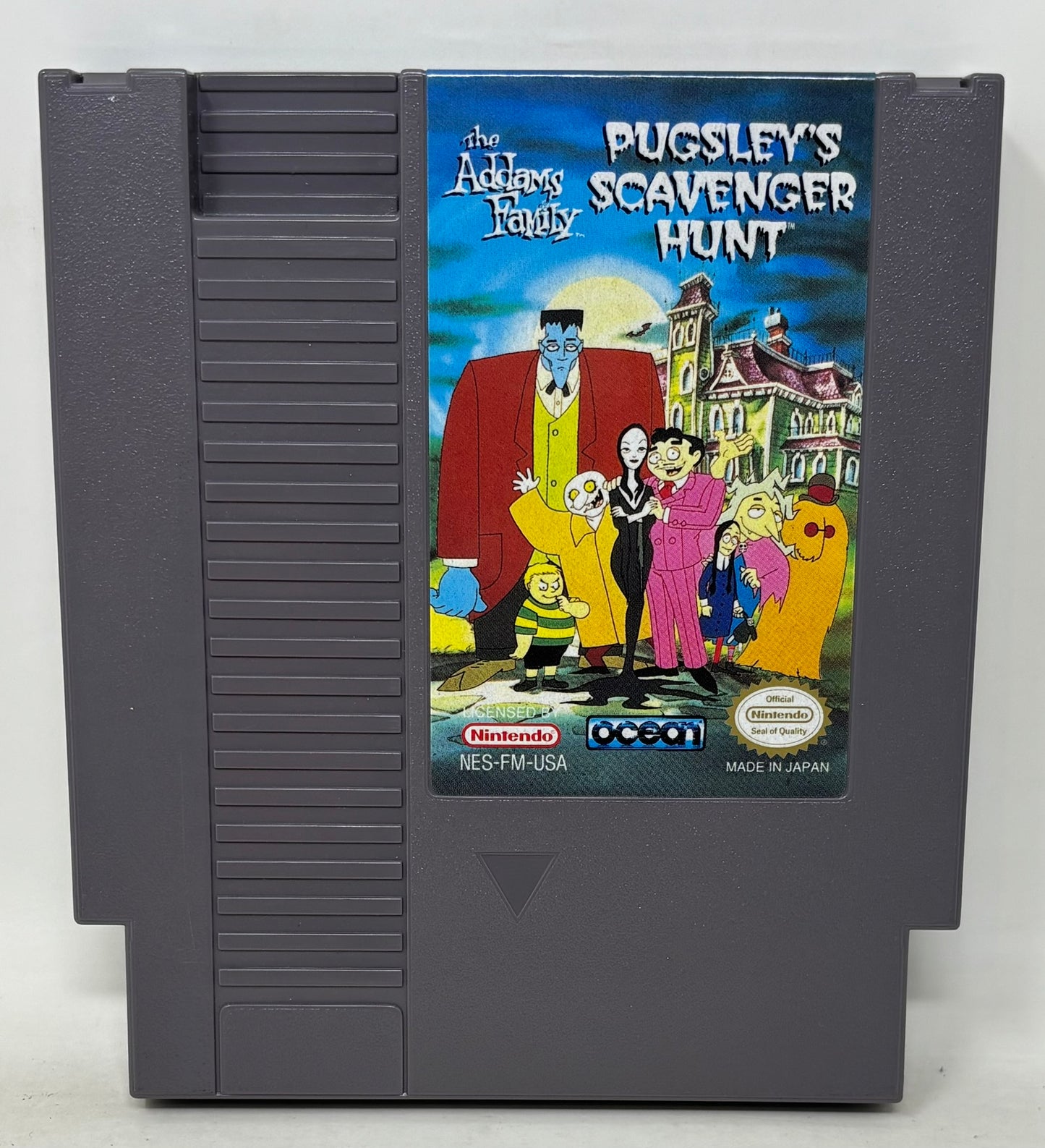 NES Nintendo - The Addams Family: Pugsley's Scavenger Hunt w/ Manual