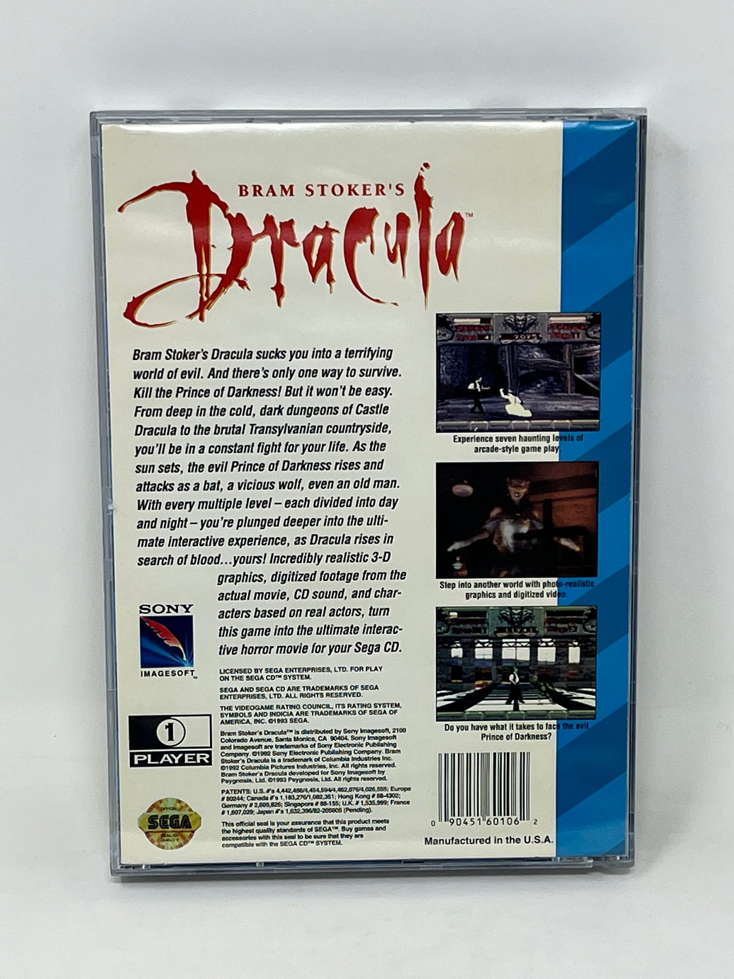 Sega CD - Bran Stoker's Dracula - Complete